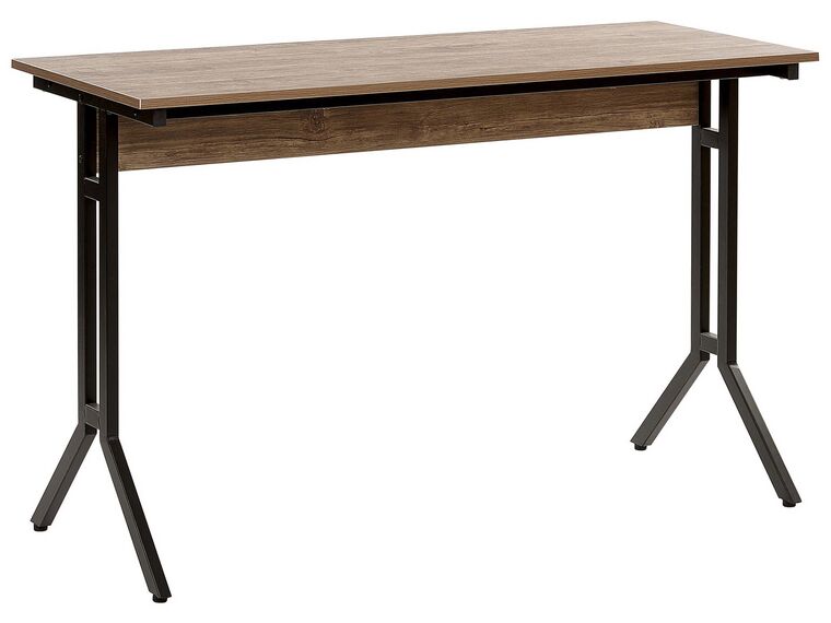 Písací stôl 120 x 48 cm hnedosivé drevo CREEK_764439