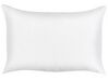 Set of 2 Outdoor Cushions Palm Pattern 40 x 60 cm White MOLTEDO_881396