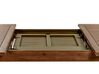Mesa de jantar de jardim extensível em madeira escura de acácia 160/220 x 90 cm AMANTEA_871607