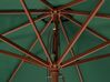 Tuinset 6-zits met parasol acaciahout groen AMANTEA_880738