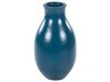 Dekorativ terracotta vase 48 cm blå STAGIRA_850631