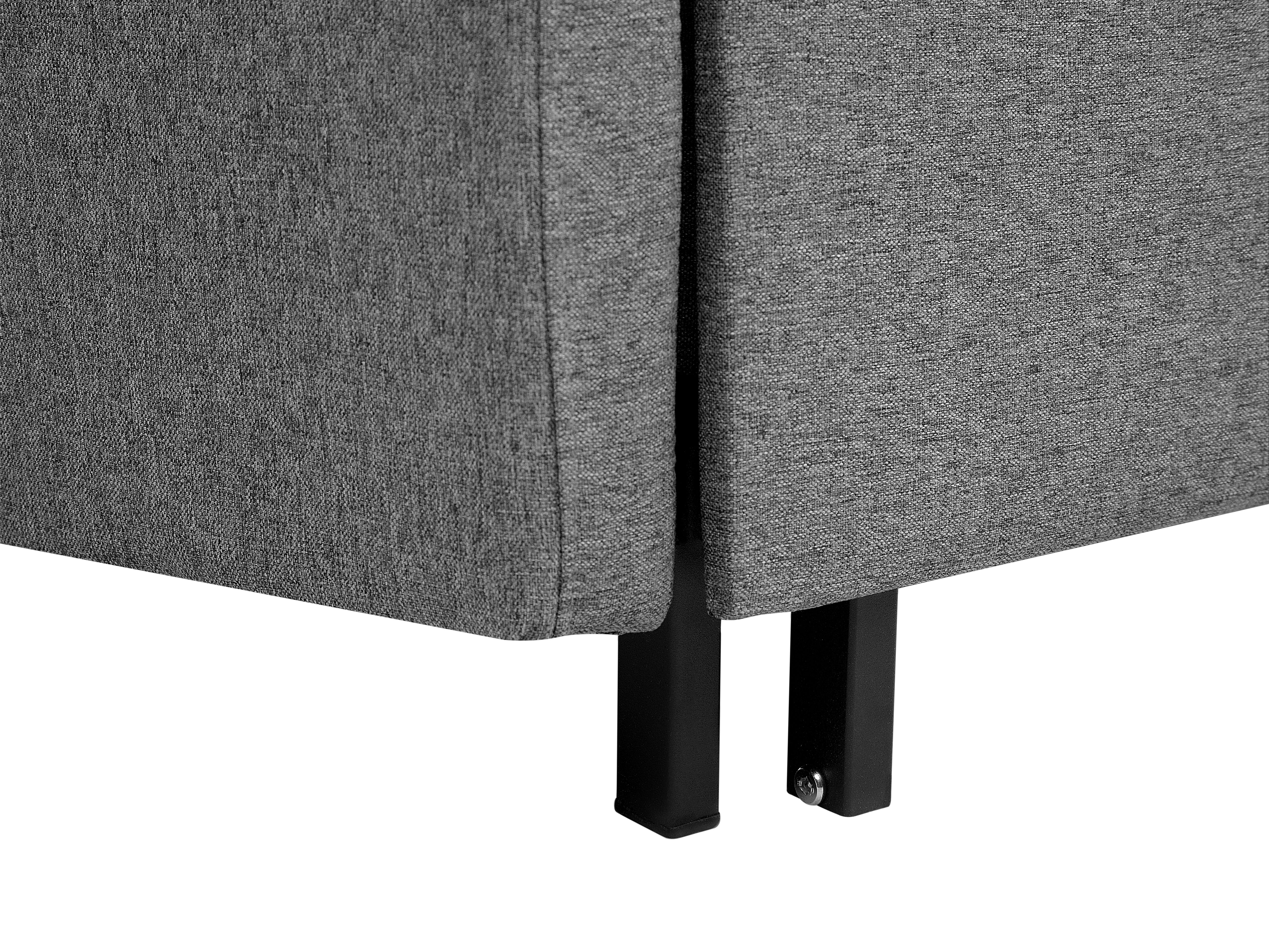 Sofa rozkładana szara HOVIN