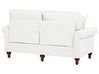 Conjunto de sofás 5 lugares em tecido branco GINNERUP_894745