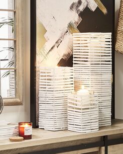 Kynttilänjalka poppeli valkoinen 3 kpl MAROLA