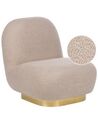 Boucle Armless Chair Beige LOVIISA_899142