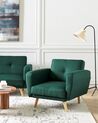 Fabric Armchair Green FLORLI_905943
