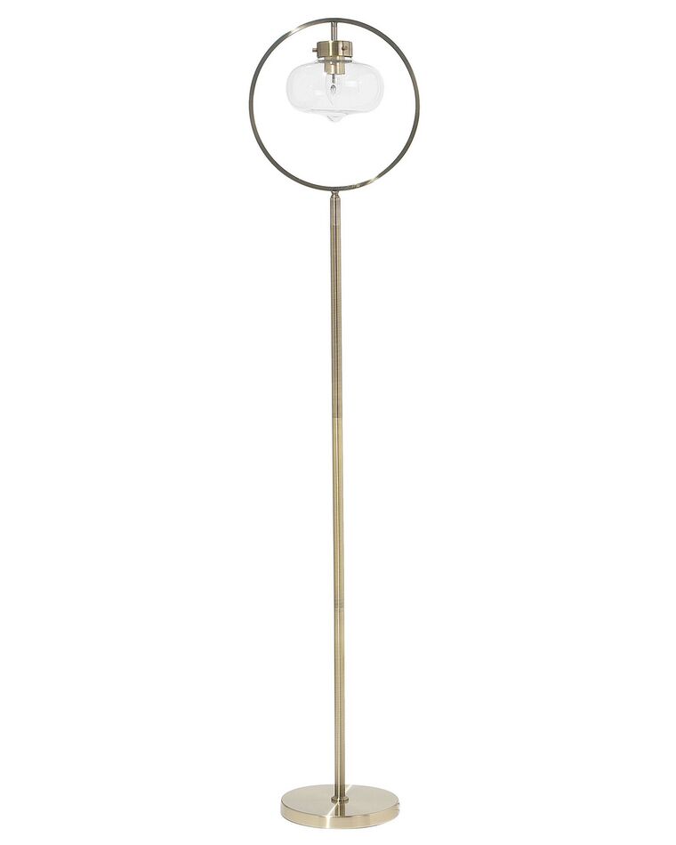 Lámpara de pie de metal dorado 168 cm SEVERN_806243
