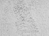 Conjunto de 2 almofadas decorativas em pelo sintético cinzento claro 45 x 45 cm CLEMATIS_770177