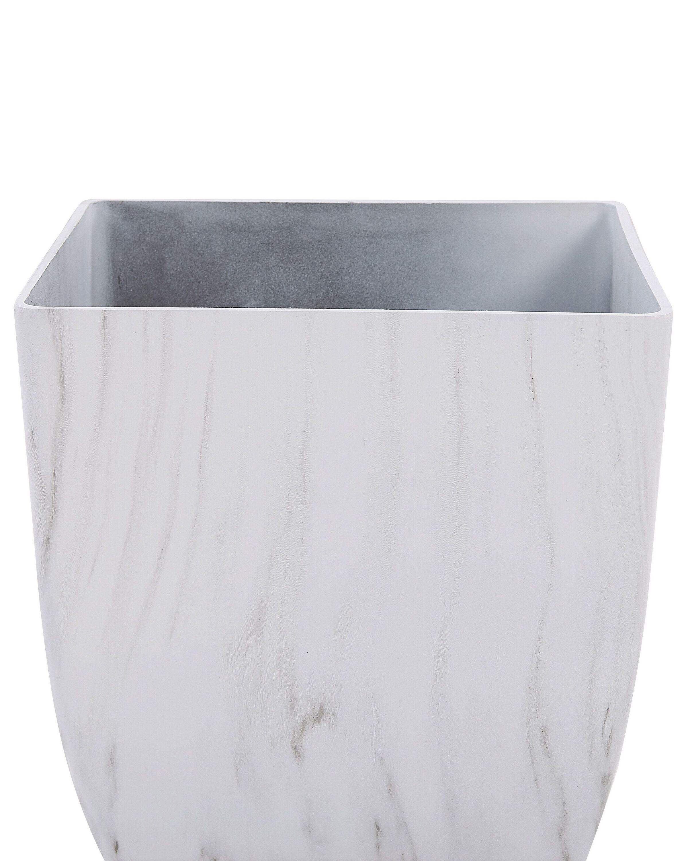 Doniczka 35 x 35 x 42 cm efekt marmuru MIRO