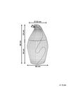 Pletený úložný košík z vodného hyacintu prírodný HADZABE_838178