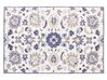 Vlněný koberec 160 x 230 cm béžový/modrý KUMRU_848447