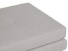 Canapé simple en tissu gris clair OLDEN_906464
