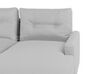 Left Hand Corner Sofa Bed with Storage Light Grey FLAKK_745723