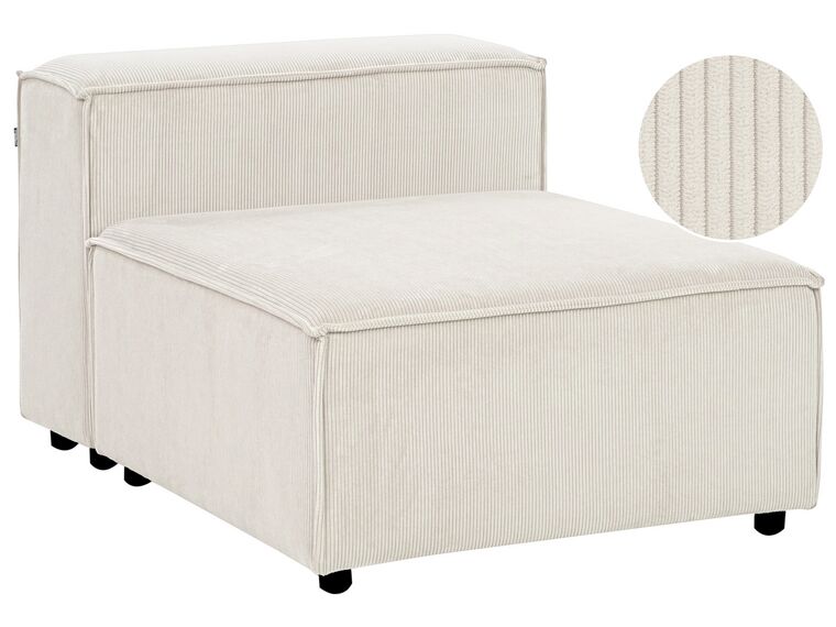 Jumbo Cord 1-Seat Section Off-White APRICA_907503