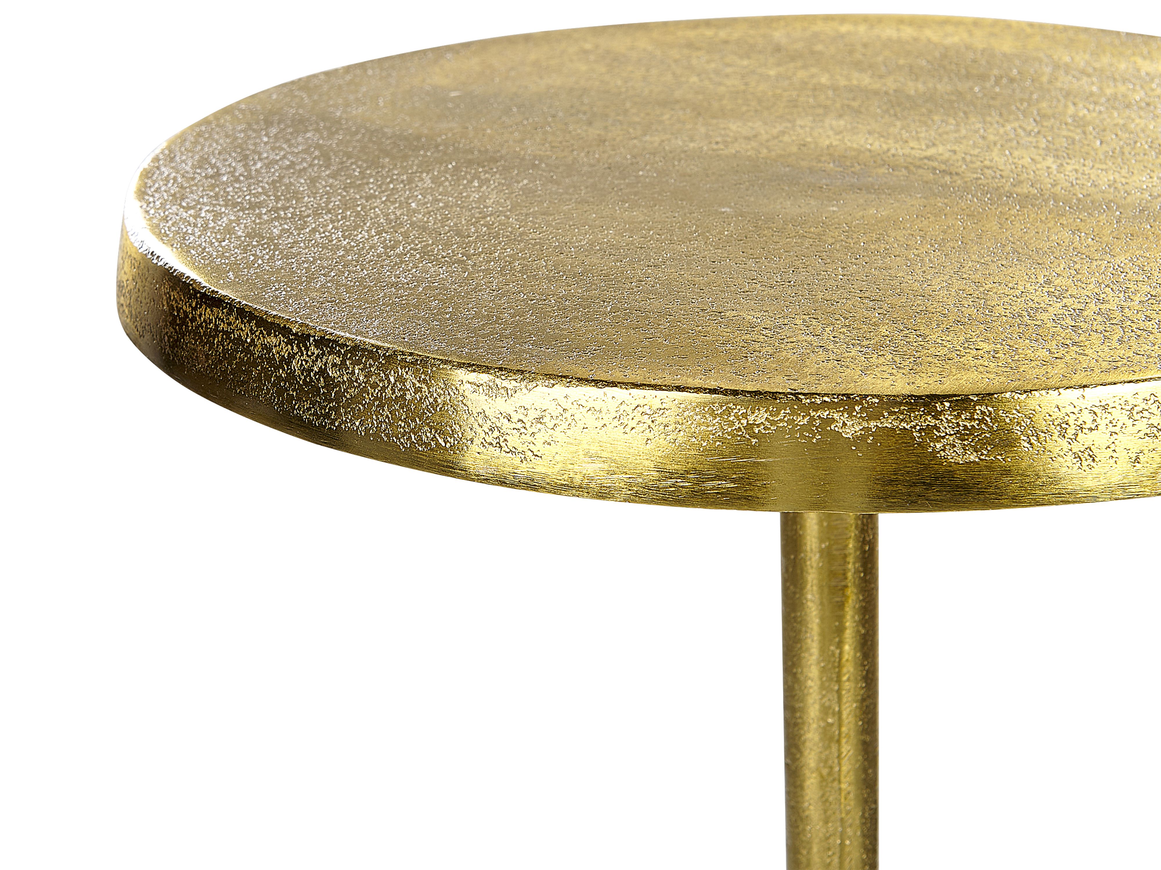 Table d'appoint dorée PANNOUVRE | Beliani.fr