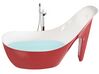 Freestanding Accent Bath 1800 x 800 mm Red COCO_819639