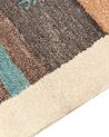 Gabbeh Teppich Wolle mehrfarbig 80 x 150 cm Hochflor SARILAR_855870