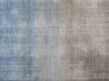 Tapete em viscose cinzenta e azul 140 x 200 cm ERCIS_710360