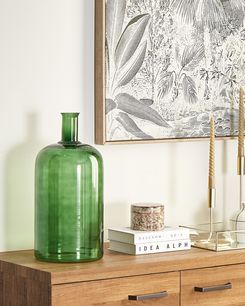 Kukkamaljakko lasi smaragdinvihreä 45 cm KORMA