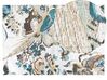 Tapete de algodão com motivo de aves multicolor 140 x 200 cm ARIHA_854046