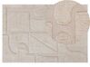 Bavlnený koberec 140 x 200 cm béžový DIYADIN_817475