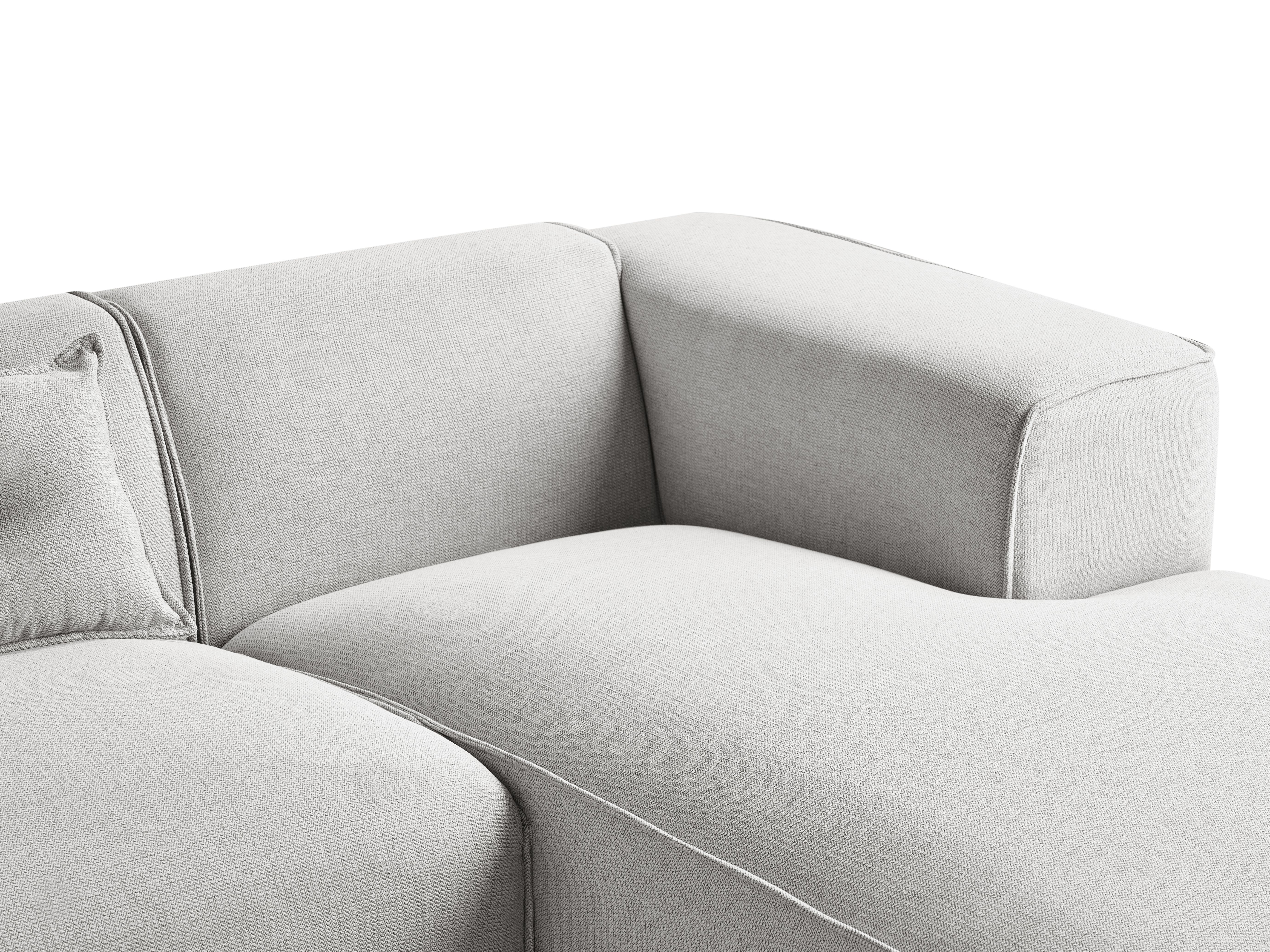 Narożnik lewostronny jasnoszary DOLVA