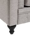 Fabric Armchair Light Grey CHESTERFIELD_779233