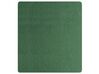 Colcha de poliéster verde 160 x 220 cm con 2 cojines 45 x 45 cm BABAK_821867