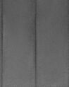 Conjunto de 2 sillas de comedor de terciopelo gris oscuro/negro SANILAC_847077