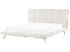 Conjunto branco de 4 peças para quarto de dormir cama de 180 x 200 cm BETIN_789131