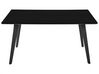 Fekete étkezőasztal 150 x 90 cm DORCAS_850658