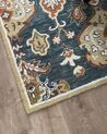 Teppich Wolle mehrfarbig 160 x 230 cm Kurzflor UMURLU_913607