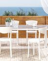 Set of 4 Dining Chairs White VIESTE_809172