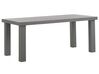 Záhradná súprava betónový stôl a 6 stoličiek sivá TARANTO_775824