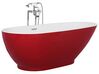 Fristående badkar 173 x 82 cm röd GUIANA_717545