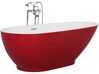 Fristående badkar 173 x 82 cm röd GUIANA_717545
