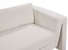 3-istuttava sohva sametti vaalea beige MAUNU_895155