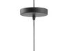 Metal Pendant Lamp Black TAGUS_688359