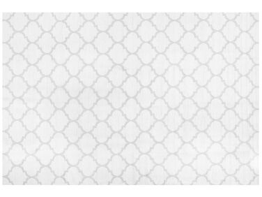 Obojstranný vonkajší koberec 160 x 230 cm sivá/biela AKSU