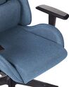 Krzesło biurowe regulowane niebieskie WARRIOR_852055