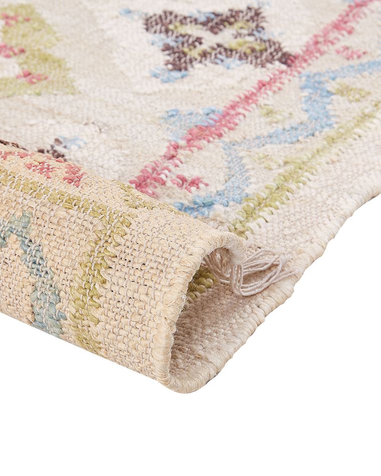 MANI TEXTILE Kinderteppich Aus Polyester – Rutschfest, Maschinenwaschbar, 80x150 Cm