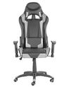 Gaming Chair Black and Silver KNIGHT_752214