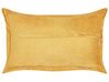 Set di 2 cuscini velluto giallo 47 x 27 cm ZINNIA_855283