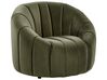 Conjunto de sofás com 6 lugares em veludo verde escuro MALUNG_884227