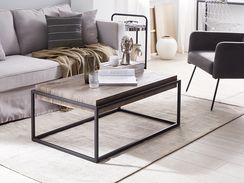 Sohvapöytä ruskeanharmaa ALTOS