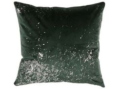 Tummanvihreä samettinen koristetyyny 45 x 45 cm HONEYWORT Tummanvihreä samettinen koristetyyny 45 x 45 cm HONEYWORT