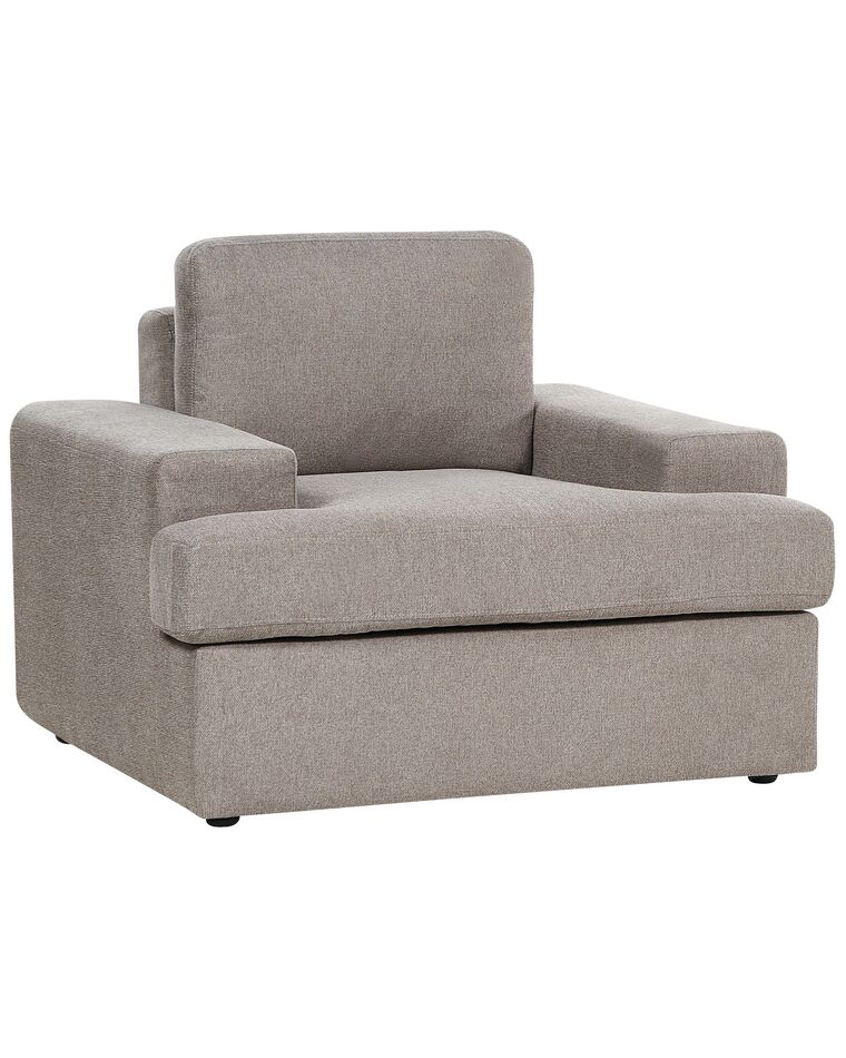 Fabric Armchair Taupe ALLA_893699