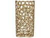 Vaso decorativo em metal dourado 33 cm SANCHI_823014