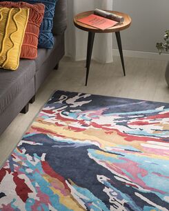 Matto monivärinen 140 x 200 cm KARABUK Matto monivärinen 140 x 200 cm KARABUK