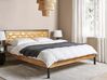 Łóżko 180 x 200 cm jasne drewno ERVILLERS_907962